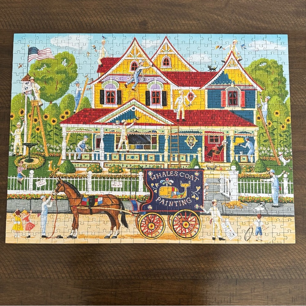 Painted Lady by Joseph Holodook 500 piece puzzle